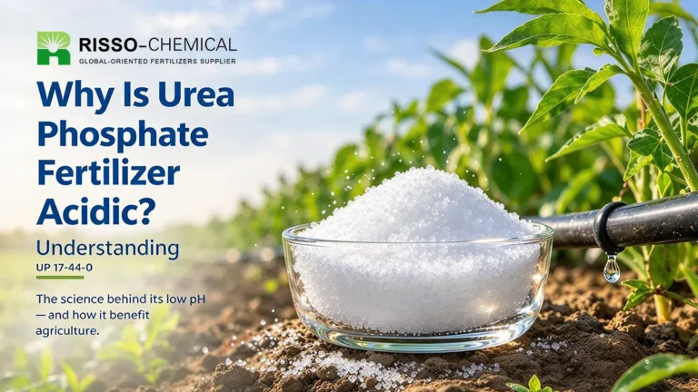 Why is urea phosphate fertilizer acidic? Understanding UP 17-44-0 and its acidic reaction